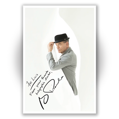 Unframed Hat Tip poster of Robert Picardo as The Doctor from Star Trek: Voyager, available for personalized autographs via FanFair Signatures.